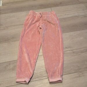 Athletes Girl Feelin’ Good Pink Fleece joggers size XL